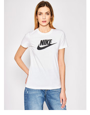 Bluzka T-Shirt Essential BV6169 Biały Regular Fit - modivo.pl Nike