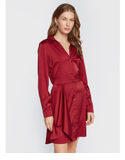 Sukienka Sukienka koszulowa Alya W2BK83 WF1T2 Czerwony Regular Fit - modivo.pl Guess