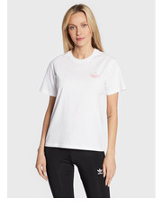 Bluzka T-Shirt HK5173 Biały Regular Fit - modivo.pl Adidas