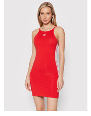 Sukienka Sukienka letnia adicolor Classics HC2037 Czerwony Slim Fit - modivo.pl Adidas