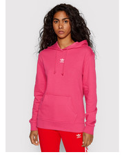 Bluza Bluza HG6154 Różowy Regular Fit - modivo.pl Adidas