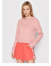 Bluza Bluza Cropped HE6923 Różowy Regular Fit - modivo.pl Adidas