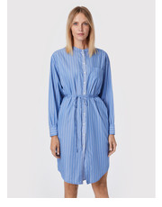 Sukienka Sukienka koszulowa Co Modal WW0WW33232 Niebieski Relaxed Fit - modivo.pl Tommy Hilfiger