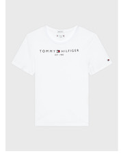 Bluzka T-Shirt Essential Tee KG0KG06585 M Biały Regular Fit - modivo.pl Tommy Hilfiger