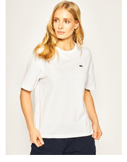 Bluzka T-Shirt TF5441 Biały Boy Fit - modivo.pl Lacoste