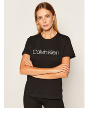Bluzka T-Shirt Core Logo K20K202142 Czarny Regular Fit - modivo.pl Calvin Klein 