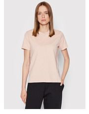 Bluzka T-Shirt Micro Logo K20K203677 Różowy Regular Fit - modivo.pl Calvin Klein 