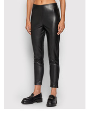 Spodnie Spodnie z imitacji skóry Essential K20K202685 Czarny Slim Fit - modivo.pl Calvin Klein 