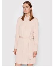 Sukienka Sukienka koszulowa K20K203785 Różowy Regular Fit - modivo.pl Calvin Klein 