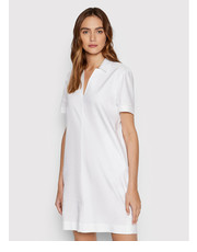 Sukienka Sukienka codzienna K20K203838 Biały Regular Fit - modivo.pl Calvin Klein 