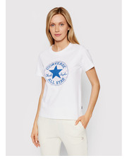 Bluzka T-Shirt 10024032-A02 Biały Standard Fit - modivo.pl Converse