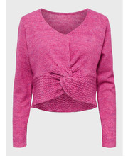 Sweter Sweter Noa 17127818 Różowy Regular Fit - modivo.pl Pieces