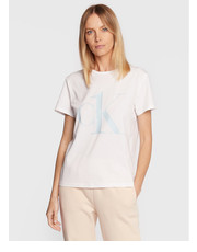 Bluzka T-Shirt 000QS6436E Biały Regular Fit - modivo.pl Calvin Klein Underwear
