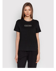 Bluzka T-Shirt 000QS6798E Czarny Regular Fit - modivo.pl Calvin Klein Underwear