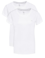 Bluzka Komplet 2 t-shirtów Lounge 000QS6442E Biały Regular Fit - modivo.pl Calvin Klein Underwear