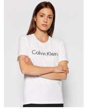 Bluzka T-Shirt 000QS6689E Biały Regular Fit - modivo.pl Calvin Klein Underwear
