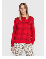 Bluza Bluza 000QS6953E Czerwony Regular Fit - modivo.pl Calvin Klein Underwear