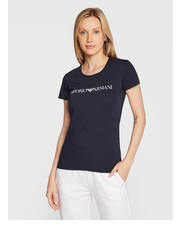 Bluzka T-Shirt 163139 2F227 00135 Granatowy Slim Fit - modivo.pl Emporio Armani Underwear