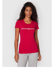 Bluzka T-Shirt 163139 2F227 16874 Różowy Slim Fit - modivo.pl Emporio Armani Underwear