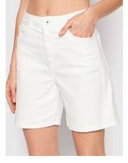 Spodnie Szorty jeansowe Ippy 31410225 Biały Regular Fit - modivo.pl Marella