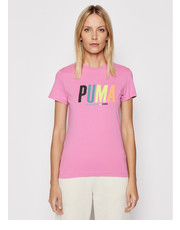 Bluzka T-Shirt SMILEY WORLD Graphic 533559 Różowy Regular Fit - modivo.pl Puma
