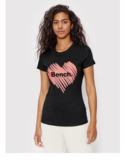 Bluzka T-Shirt Love Heart 120730 Czarny Regular Fit - modivo.pl Bench