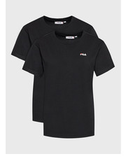 Bluzka Komplet 2 t-shirtów Bari FAW0139 Czarny Regular Fit - modivo.pl Fila