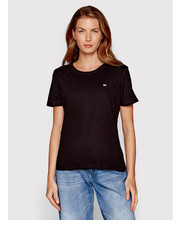 Bluzka T-Shirt Soft Jersey DW0DW14616 Czarny Regular Fit - modivo.pl Tommy Jeans