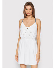 Sukienka Sukienka letnia Essential DW0DW12860 Biały Regular Fit - modivo.pl Tommy Jeans
