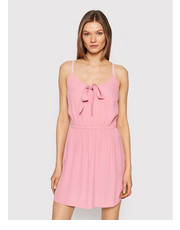 Sukienka Sukienka letnia Essential DW0DW12860 Różowy Regular Fit - modivo.pl Tommy Jeans