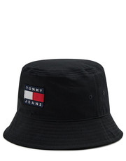 Czapka Kapelusz Tjw Heritage Bucket Hat AW0AW10715 Czarny - modivo.pl Tommy Jeans