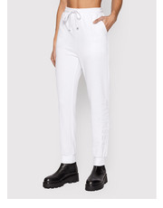 Spodnie Spodnie dresowe 221TP2166 Biały Regular Fit - modivo.pl Twinset