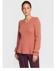 Sweter Sweter 222TT3331 Różowy Slim Fit - modivo.pl Twinset