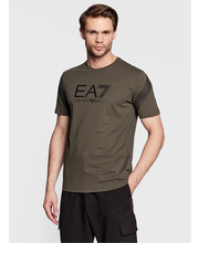 T-shirt - koszulka męska EA7 Emporio Armani T-Shirt 6LPT03 PJ3BZ 1866 Khaki Regular Fit - modivo.pl Ea7 Emporio Armani