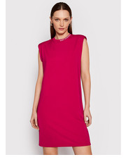 Sukienka Sukienka codzienna 220W1353 Różowy Regular Fit - modivo.pl Karl Lagerfeld