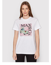 Bluzka MAX&Co. T-Shirt Teelabi 79719022 Biały Regular Fit - modivo.pl Max&Co.