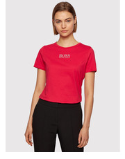 Bluzka T-Shirt C_Eloga 50442515 Różowy Regular Fit - modivo.pl Boss