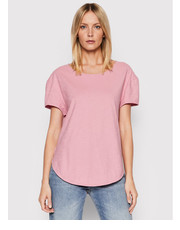 Bluzka T-Shirt 3BVXE19E6 Różowy Oversize - modivo.pl United Colors Of Benetton