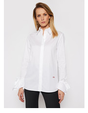 Koszula Koszula Stardust Poplin 2121WSH002279A Biały Regular Fit - modivo.pl Victoria Victoria Beckham
