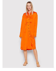 Sukienka Sukienka koszulowa Barba 4422370 Pomarańczowy Oversize - modivo.pl Birgitte Herskind