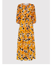 Sukienka Sukienka letnia Eunice 16084609 Pomarańczowy Regular Fit - modivo.pl Selected Femme