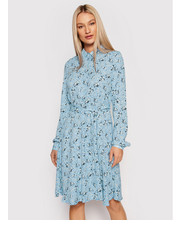 Sukienka Sukienka koszulowa Fiola 16083878 Niebieski Regular Fit - modivo.pl Selected Femme