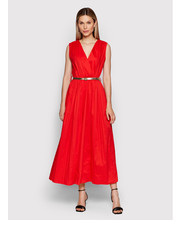 Sukienka Sukienka letnia CFC0018569002 Czerwony Regular Fit - modivo.pl Rinascimento