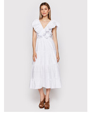 Sukienka Sukienka letnia CFC0109167003 Biały Regular Fit - modivo.pl Rinascimento