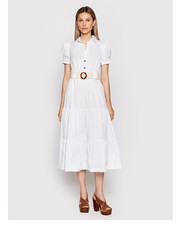 Sukienka Sukienka codzienna CFC0018571002 Biały Regular Fit - modivo.pl Rinascimento