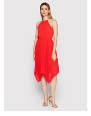 Sukienka Sukienka koktajlowa CFC0109265003 Czerwony Regular Fit - modivo.pl Rinascimento
