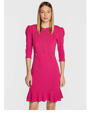 Sukienka Sukienka koktajlowa CFC0111065003 Różowy Regular Fit - modivo.pl Rinascimento