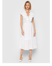 Sukienka Sukienka letnia CFC0103755003 Biały Regular Fit - modivo.pl Rinascimento