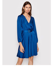 Sukienka Sukienka koktajlowa CFC0110678003 Niebieski Regular Fit - modivo.pl Rinascimento