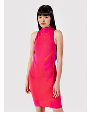Sukienka Sukienka codzienna TG22-SUD012 Różowy Extra Slim Fit - modivo.pl Togoshi